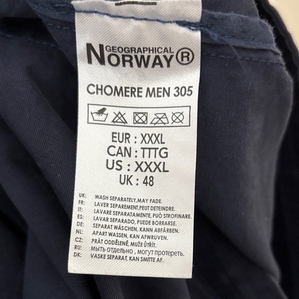Men's Performance Jacket - Navy - Picture 3 of 9